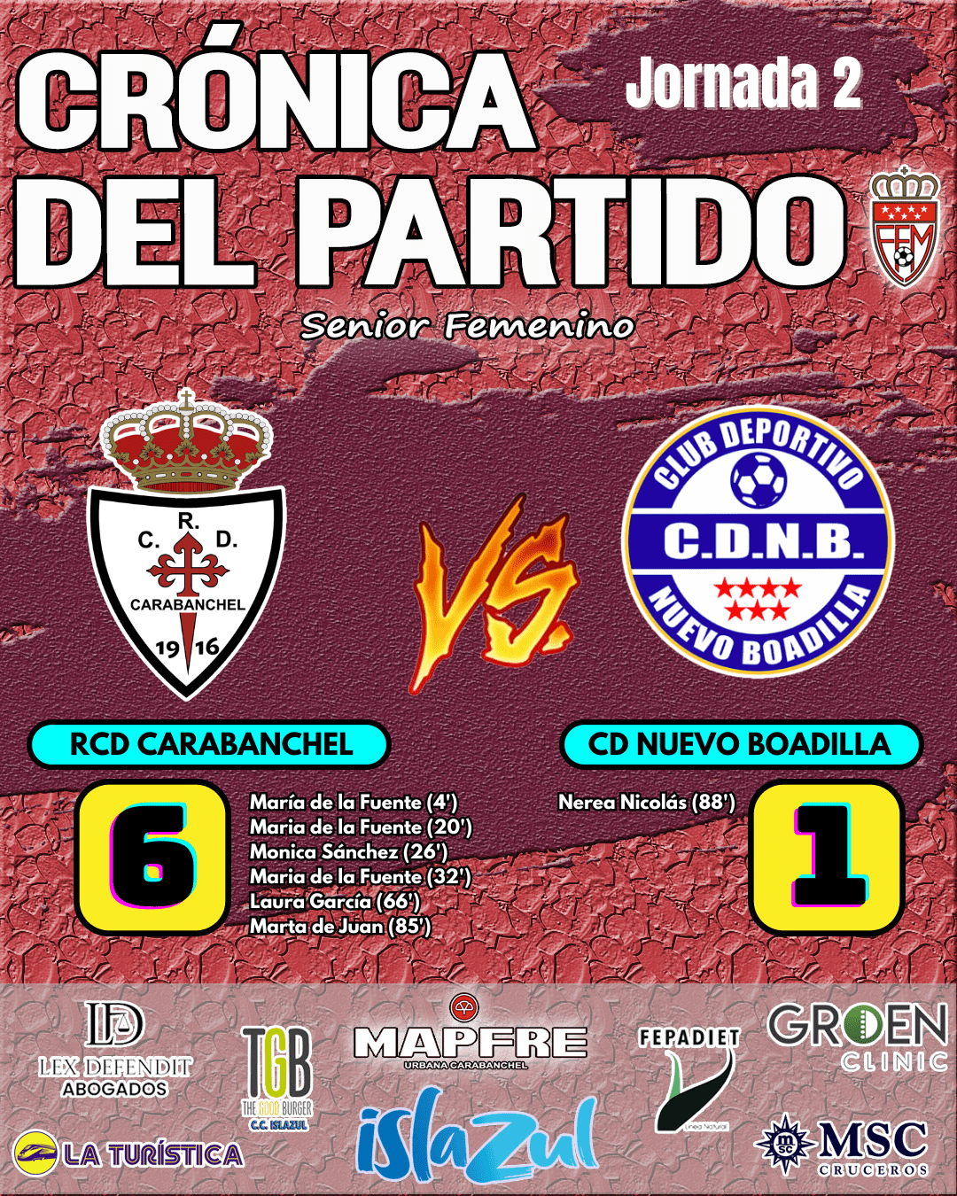 Cronica Senior Femenino min