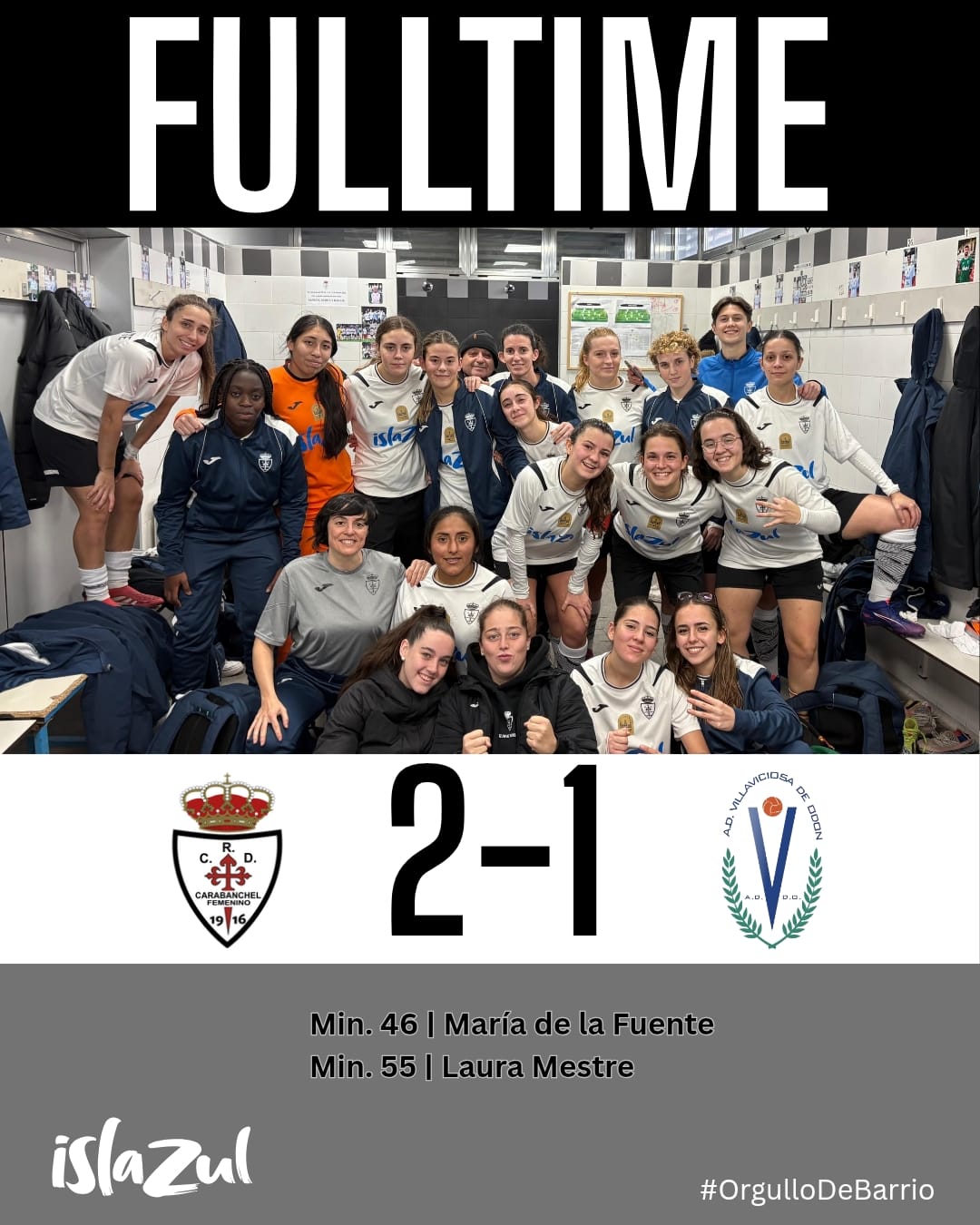 Fulltime femenino vs Villaviciosa