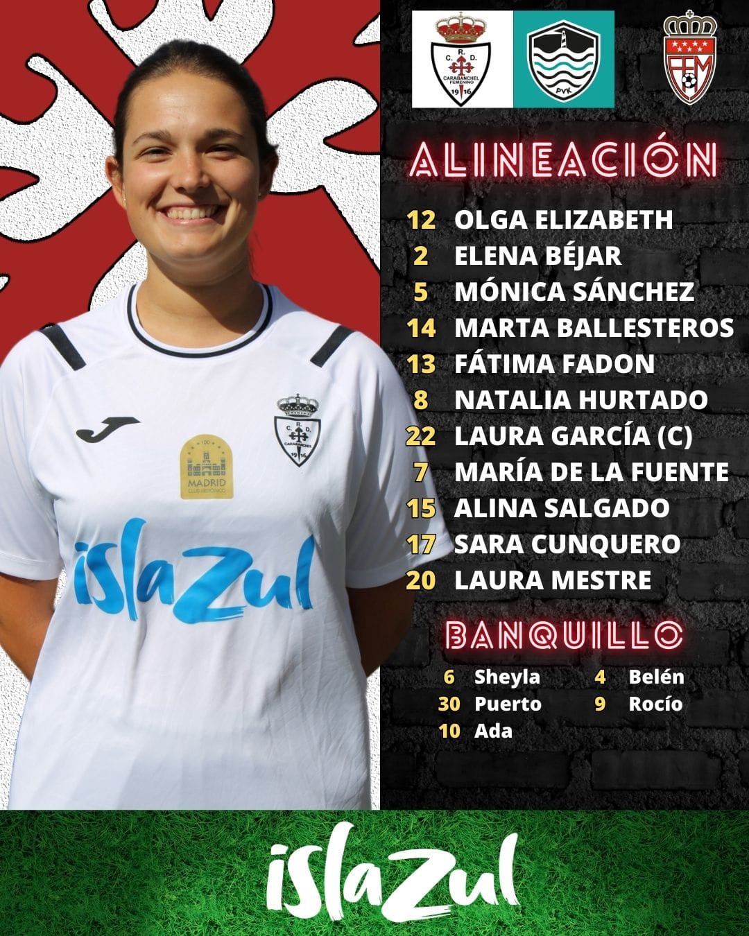 alineacion vs puerto de vallekas