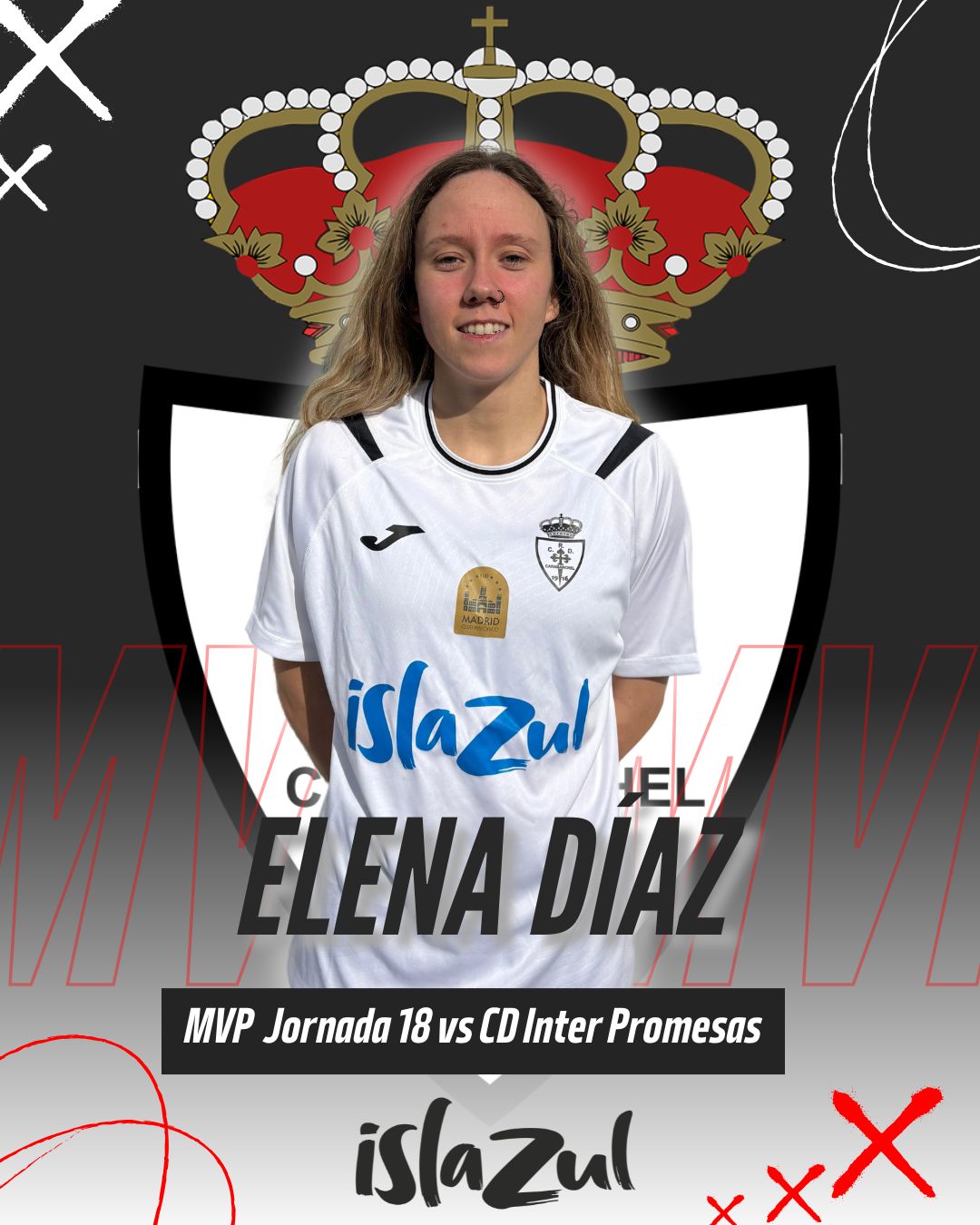 MVP Islazul J18 Elena Diaz