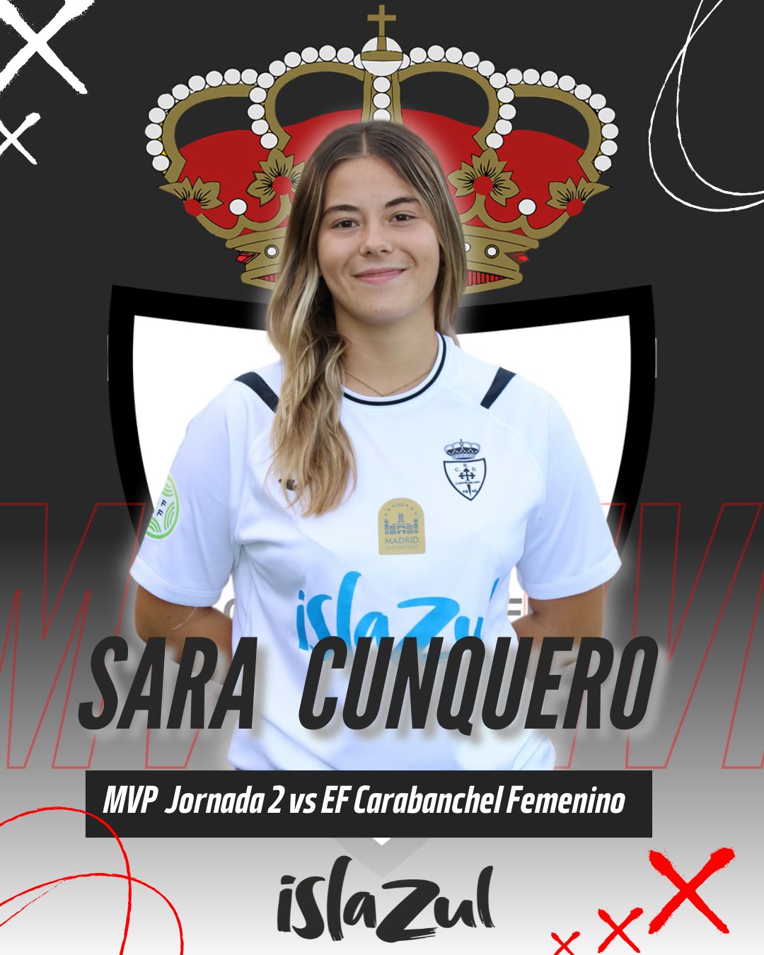 MVP Islazul J2 Sara Cunquero