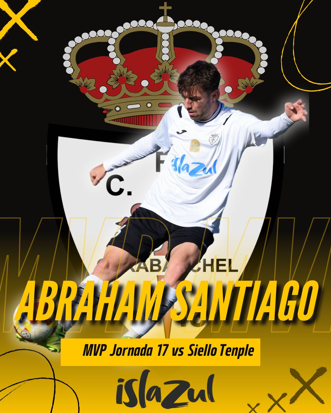 MVP de la Jornada 17 Abraham Santiago
