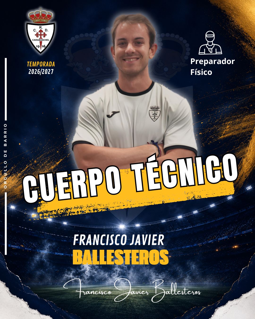 Fco Javier Ballesteros Preparador Fisico