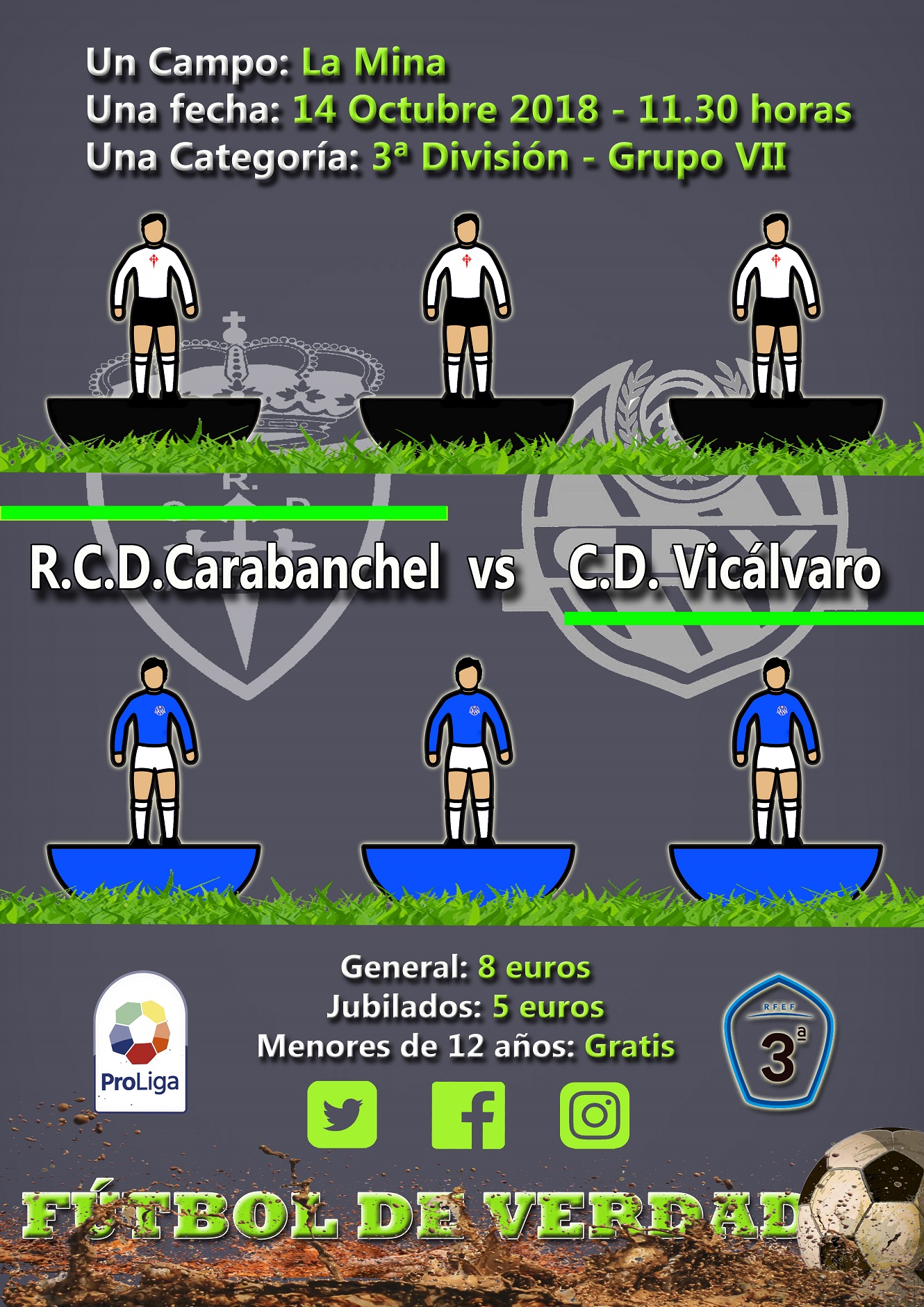 Jornada 8 RCD Carabanchel Vicalvaro